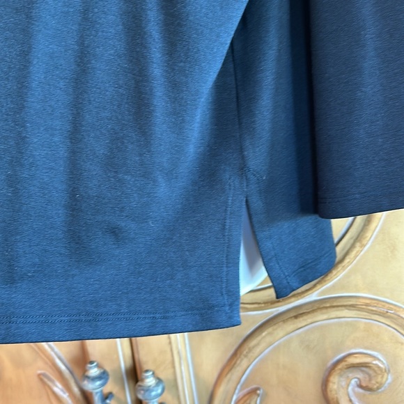 NWT Eileen Fisher deep Adriatic turtleneck - Picture 3 of 10